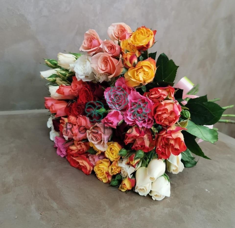 Букет цветов из: Розы в Жуковской