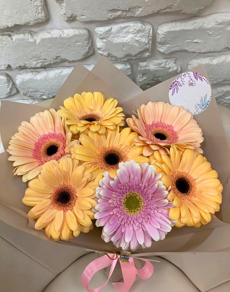 Букет цветов из: Герберы в Жуковской