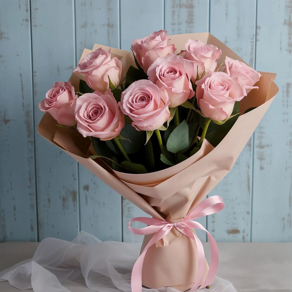 Букет цветов из: Розы в Жуковской