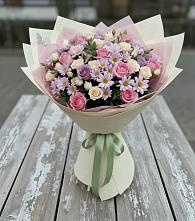 Букет цветов из:  Розы и Хризантемы #REPLACE_PRED# Жуковской