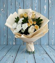 Букет цветов из:  Розы и Хризантемы в Жуковской