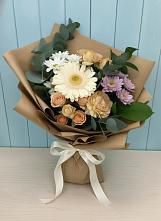 Букет цветов из:  Герберы и Хризантемы #REPLACE_PRED# Жуковской