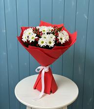 Букет цветов из:  Хризантемы #REPLACE_PRED# Жуковской