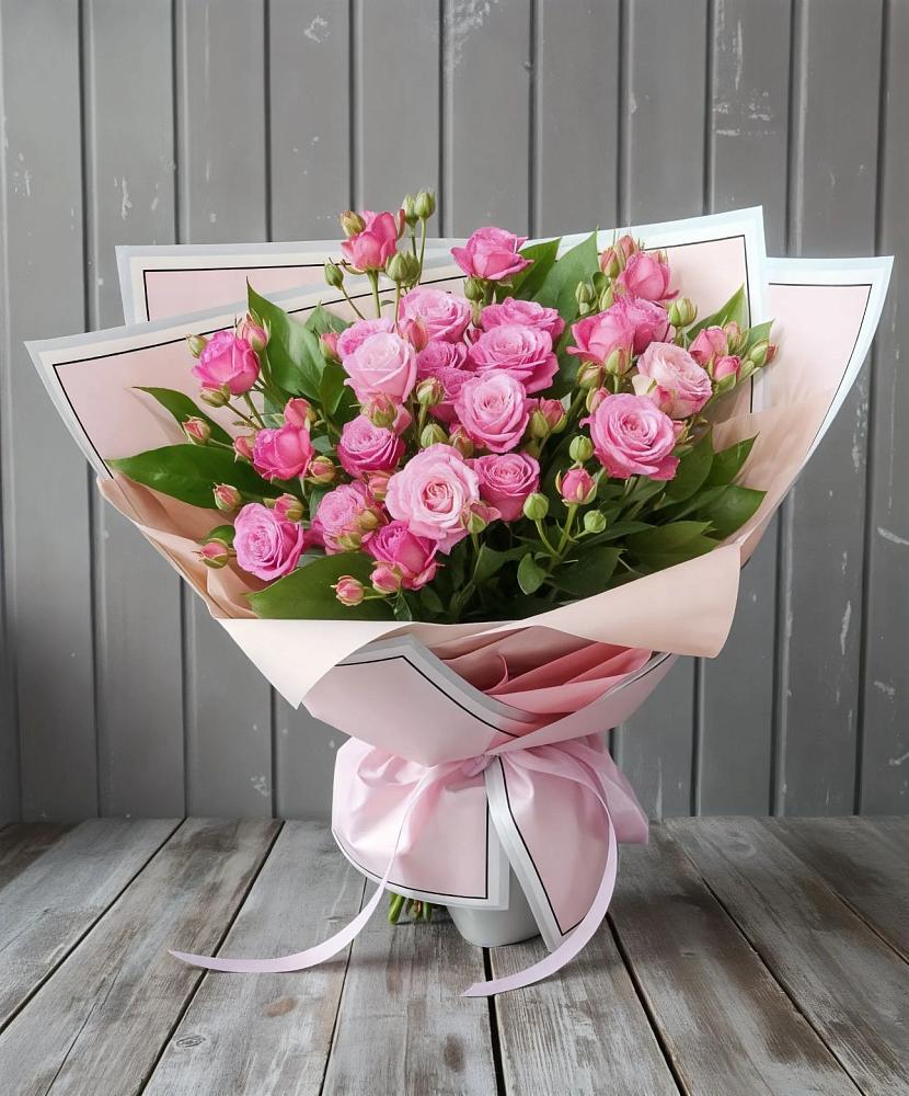 Букет Розовый кустик в Жуковской