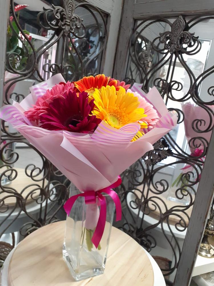 Букет цветов из: Герберы в Жуковской