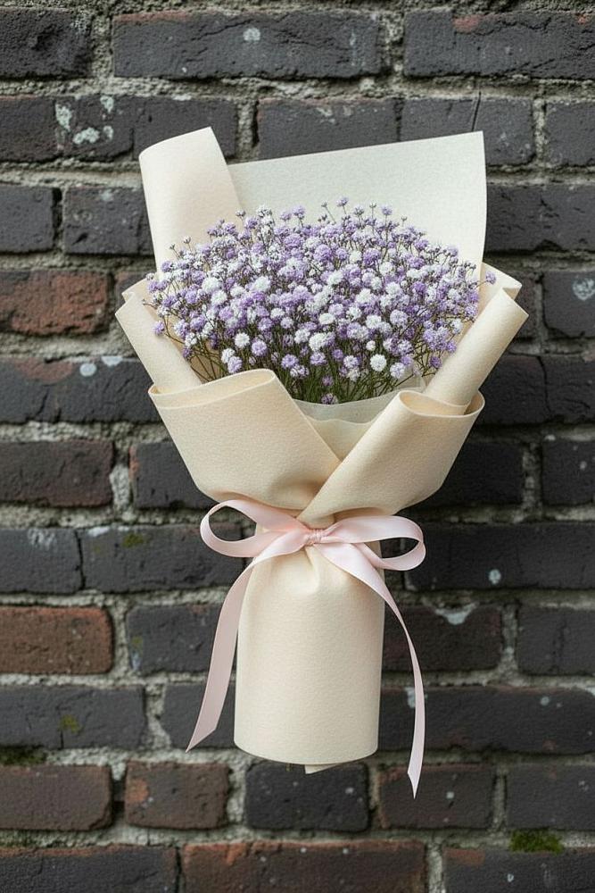 Букет цветов из: Гипсофила в Жуковской