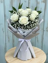 Букет цветов из:  Розы в Жуковской