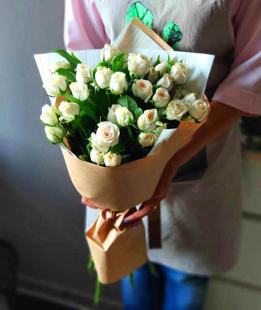 Букет цветов из: Розы в Жуковской
