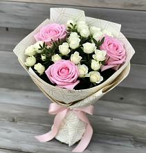 Букет цветов из:  Розы в Жуковской