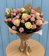 Букет цветов из:  Розы в Жуковской