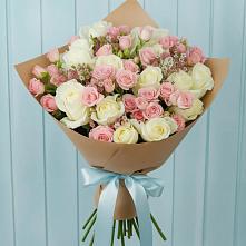 Букет цветов из:  Розы #REPLACE_PRED# Жуковской