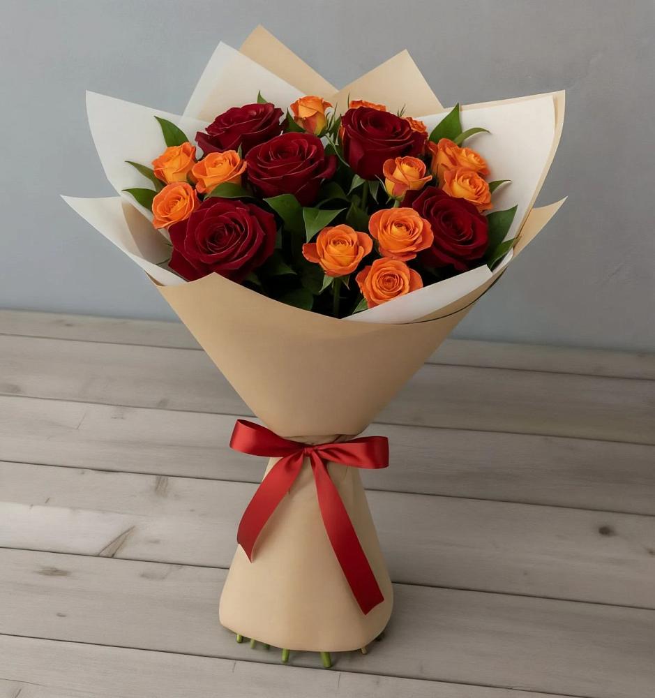 Букет Любовь и восторг в Жуковской